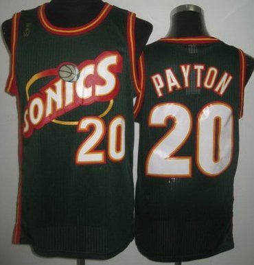 Seattle SuperSonics 20 Gary Payton Green Throwback Revolution 30 NBA Jerseys Seattle SuperSonics 20 Gary Payton Green Throwback Revolution 30 NBA Jerseys