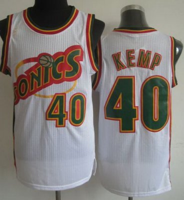 Seattle SuperSonics 40 Shawn Kemp White Hardwood Classics Revolution 30 NBA Jerseys Seattle SuperSonics 40 Shawn Kemp White Hardwood Classics Revolution 30 NBA Jerseys