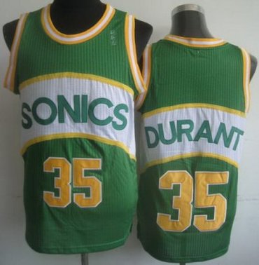Seattle Supersonic 35 Kevin Durant Green Hardwood Classics Revolution 30 NBA Jerseys Seattle Supersonic 35 Kevin Durant Green Hardwood Classics Revolution 30 NBA Jerseys