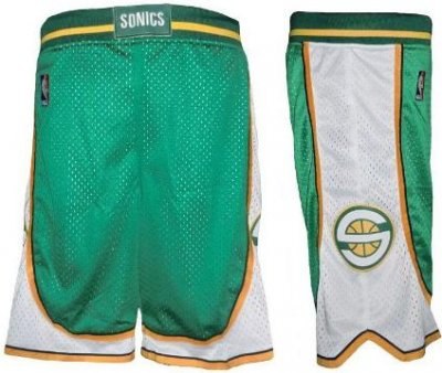 Seattle Supersonics Green Shorts