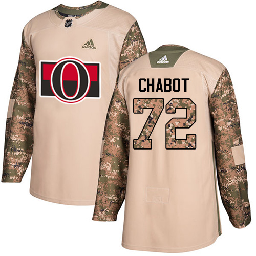 Senators #72 Thomas Chabot Camo Authentic 2017 Veterans Day Stitched Hockey Jersey Senators #72 Thomas Chabot Camo Authentic 2017 Veterans Day Stitched Hockey Jersey