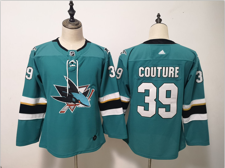 Sharks 39 Logan Couture Teal Youth Adidas Jersey Sharks 39 Logan Couture Teal Youth Adidas Jersey