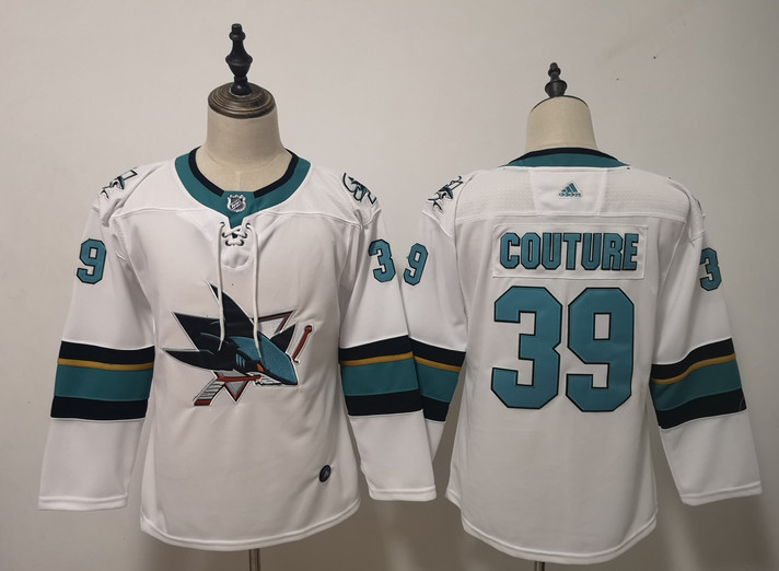 Sharks 39 Logan Couture White Youth Adidas Jersey Sharks 39 Logan Couture White Youth Adidas Jersey
