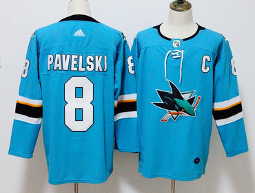 Sharks 8 Joe Pavelski Teal Adidas Jersey Sharks 8 Joe Pavelski Teal Adidas Jersey