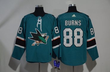 Sharks 88 Brent Burns Teal Adidas Jersey Sharks 88 Brent Burns Teal Adidas Jersey