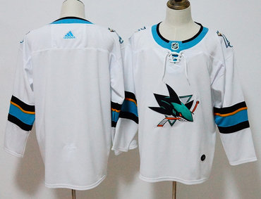 Sharks Blank White Adidas Jersey Sharks Blank White Adidas Jersey