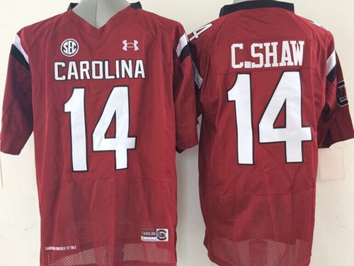 South Carolina Fighting Gamecocks #14 Connor Shaw Red SEC Patch Stitched NCAA Jersey South Carolina Fighting Gamecocks #14 Connor Shaw Red SEC Patch Stitched NCAA Jersey