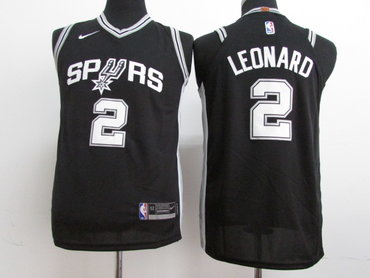 Spurs 2 Kawhi Leonard Black Youth Nike Authentic Jersey Spurs 2 Kawhi Leonard Black Youth Nike Authentic Jersey