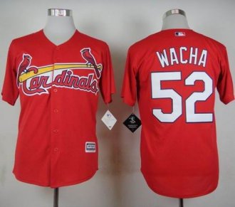St. Louis Cardinals #52 Michael Wacha Red Cool Base Stitched Baseball Jersey