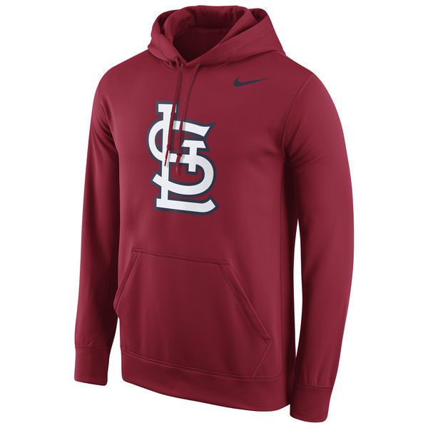 St. Louis Cardinals Burgundy Team Color Primary Logo Men's Pullover Hoodie St. Louis Cardinals Burgundy Team Color Primary Logo Men's Pullover Hoodie