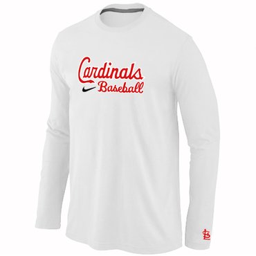 St. Louis Cardinals Long Sleeve T-Shirtwhite St. Louis Cardinals Long Sleeve T-Shirtwhite
