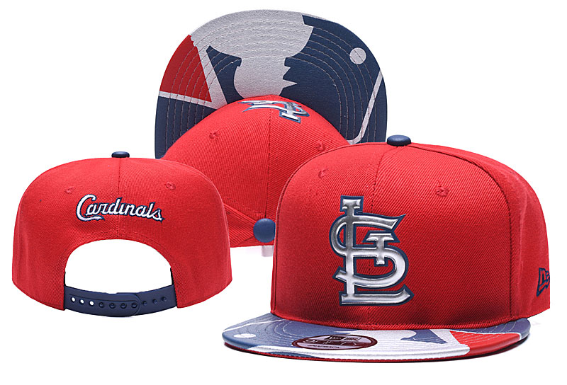 St. Louis Cardinals Team Logo Red Adjustable Hat YD