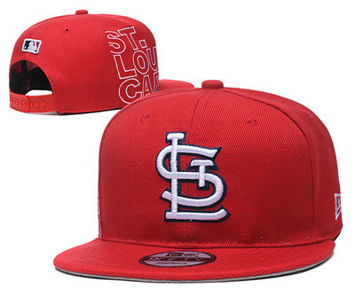 St. Louis Cardinals Team Logo Red Adjustable Hat YD