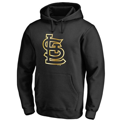 St.Louis Cardinals Gold Collection Pullover Hoodie Black St.Louis Cardinals Gold Collection Pullover Hoodie Black