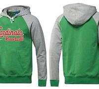St.Louis Cardinals Pullover Hoodie Green & Grey St.Louis Cardinals Pullover Hoodie Green & Grey