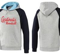 St.Louis Cardinals Pullover Hoodie Grey & Blue St.Louis Cardinals Pullover Hoodie Grey & Blue