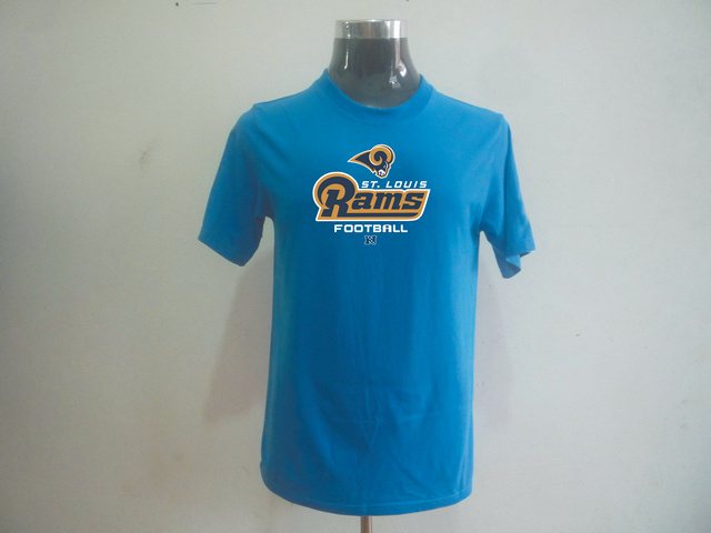 NEW NFL St.louis Rams Big & Tall Critical Victory T-Shirt Light Blue