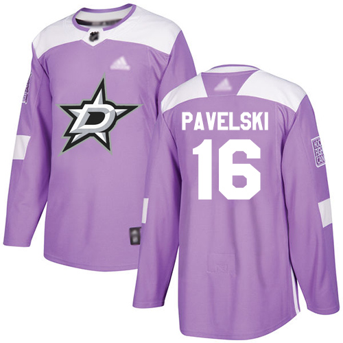 Stars #16 Joe Pavelski Purple Authentic Fights Cancer Youth Stitched Hockey Jersey Stars #16 Joe Pavelski Purple Authentic Fights Cancer Youth Stitched Hockey Jersey