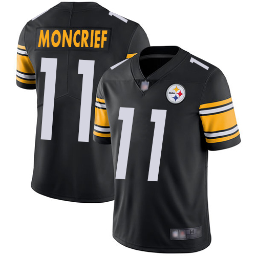Steelers #11 Donte Moncrief Black Team Color Men's Stitched Football Vapor Untouchable Limited Jersey Steelers #11 Donte Moncrief Black Team Color Men's Stitched Football Vapor Untouchable Limited Jersey