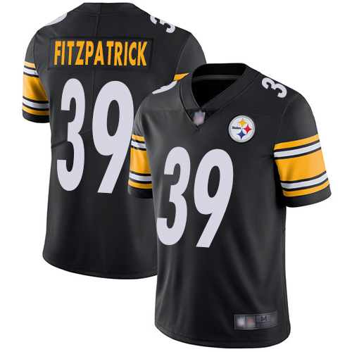 Steelers #39 Minkah Fitzpatrick Black Team Color Men's Stitched Football Vapor Untouchable Limited Jersey Steelers #39 Minkah Fitzpatrick Black Team Color Men's Stitched Football Vapor Untouchable Limited Jersey