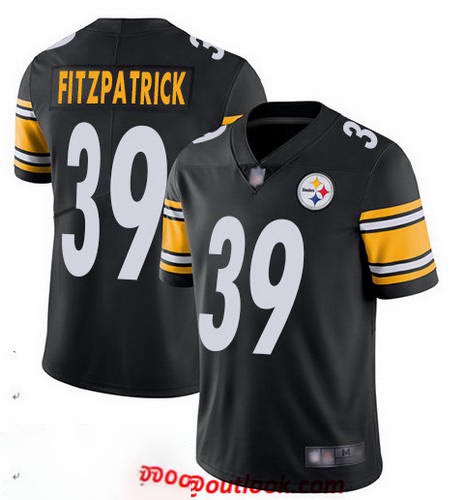 Steelers 39 Minkah Fitzpatrick Black Vapor Untouchable Limited Jersey