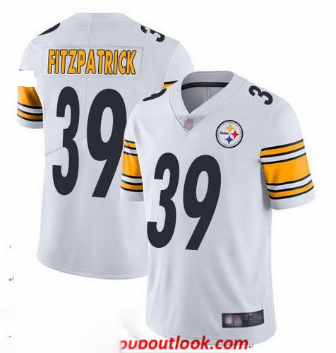 Steelers 39 Minkah Fitzpatrick White Vapor Untouchable Limited Jersey