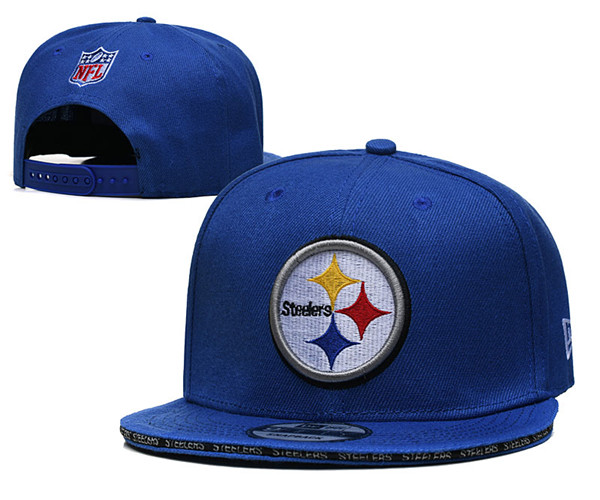 Steelers Blue Snapback Hat--TX