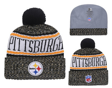 Steelers Fresh Logo Fashion Knit Hat YD
