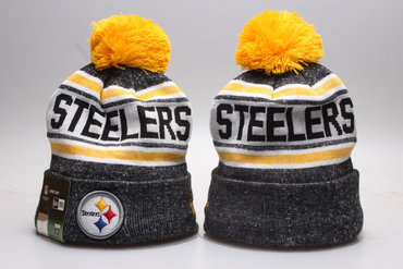 Steelers Fresh Logo Fashion Knit Hat YP