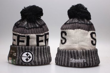 Steelers Fresh Logo Gray Knit Hat YP
