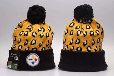 Steelers Fresh Logo Yellow Fashion Knit Hat YP
