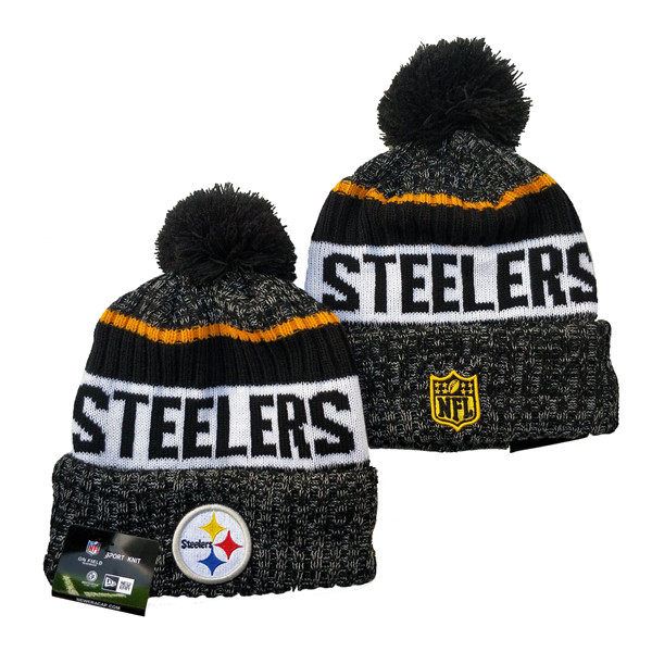 Steelers Gray Knit Hat -YD
