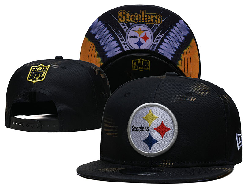 Steelers Snapback Black Hat --YD