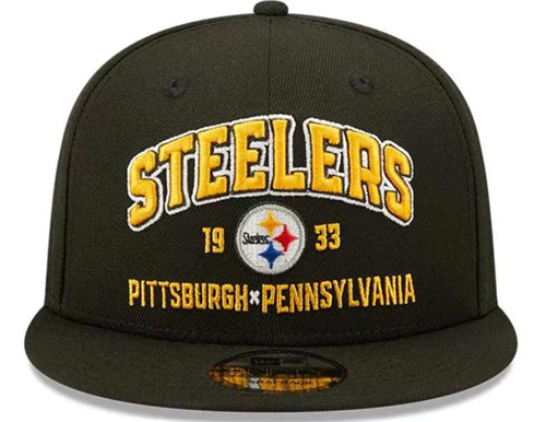 Steelers Snapback Hat--LH