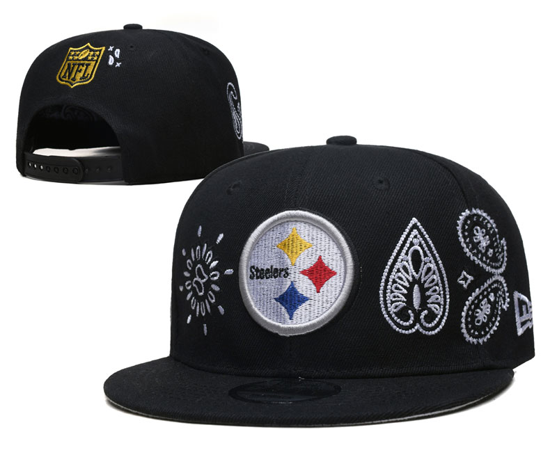 Steelers Snapback Hat 1--YD