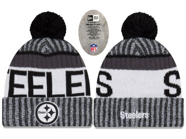 Steelers Team Logo Knit Hat