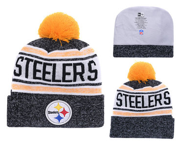 Steelers Team Logo Knit Hat YD