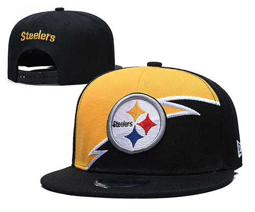 Steelers Team Logos Adjustable Hat GS 1