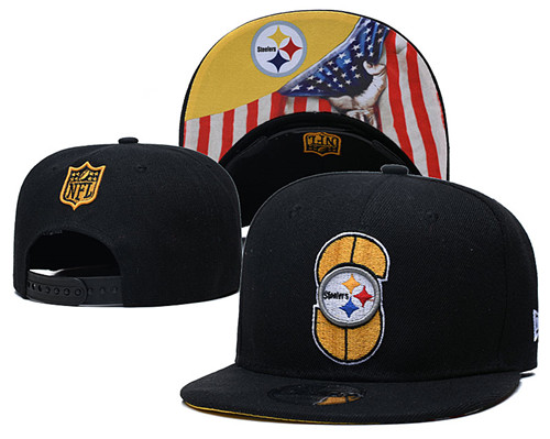Steelers Team Logos Adjustable Hat GS