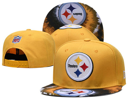 Steelers Team logo Snapback Hat--LH