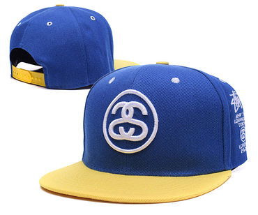 Stussy SS Blue Fashion Adjustable Hat LH