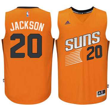 Suns #20 Josh Jackson Orange Road Stitched NBA Jersey
