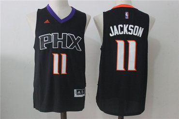 Suns 11 Josh Jackson Black Swingman Jersey