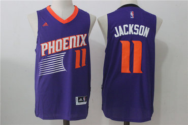 Suns 11 Josh Jackson Purple Swingman Jersey