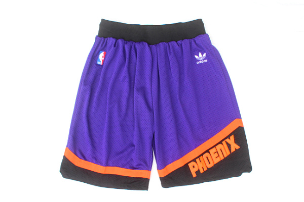 Suns Purple Hardwood Classics Shorts