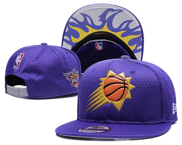 Suns Team Logo Purple Adjustable Hat YD