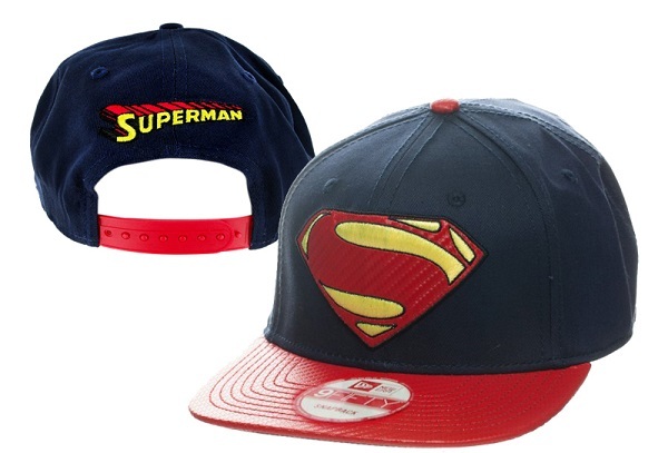Superman Leather Snapback Superman Leather Snapback