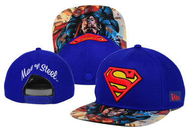 Superman Printed Visor Snapback Superman Printed Visor Snapback