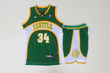 Supersonics 34 Ray Allen Green Swingman Jersey(With Shorts) Supersonics 34 Ray Allen Green Swingman Jersey(With Shorts)