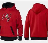 Tampa Bay Buccaneers Logo Pullover Hoodie Red & Black Tampa Bay Buccaneers Logo Pullover Hoodie Red & Black